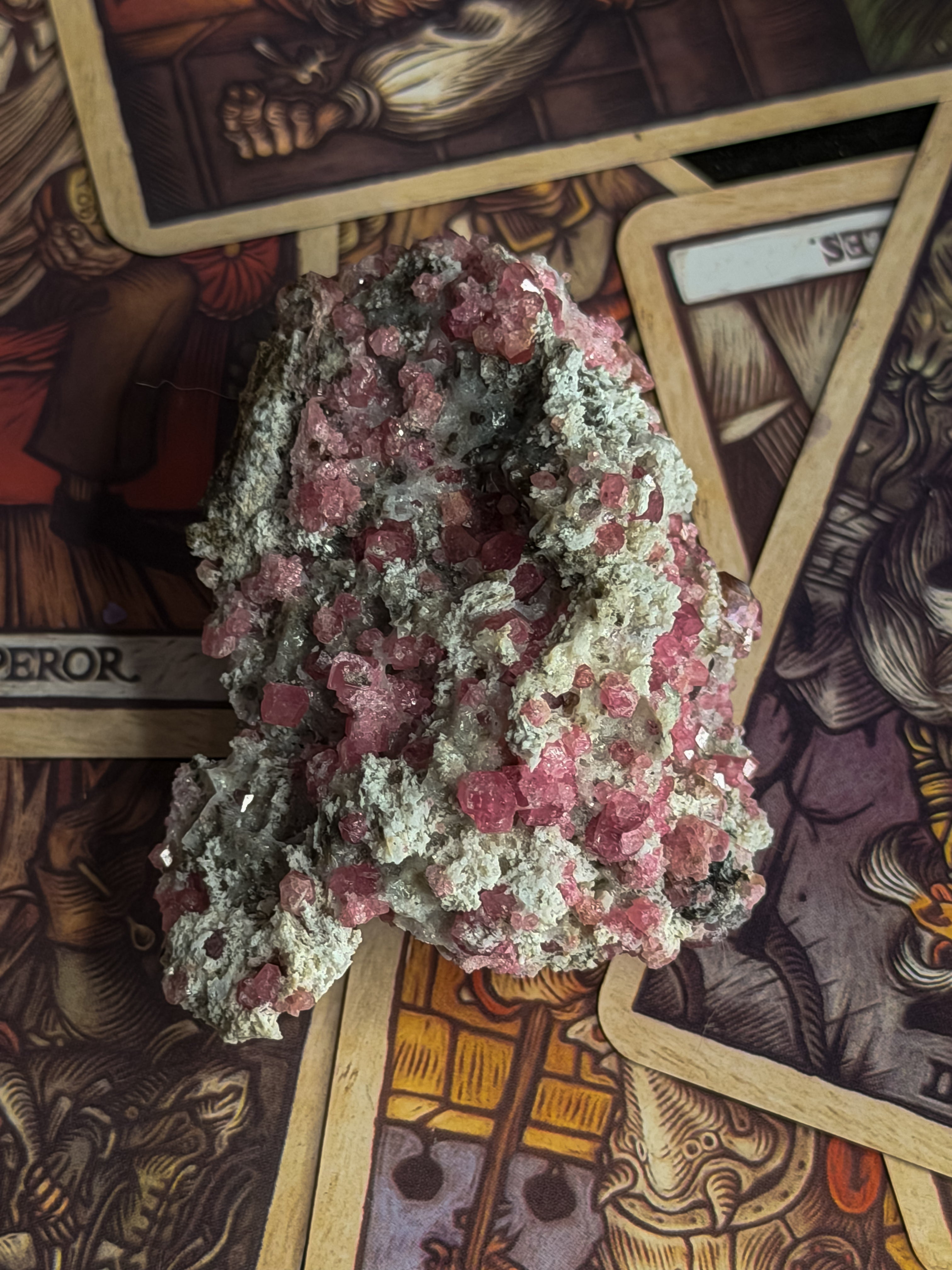 Strawberry Garnet Cluster
