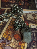 Labradorite Chunky Chain Necklace
