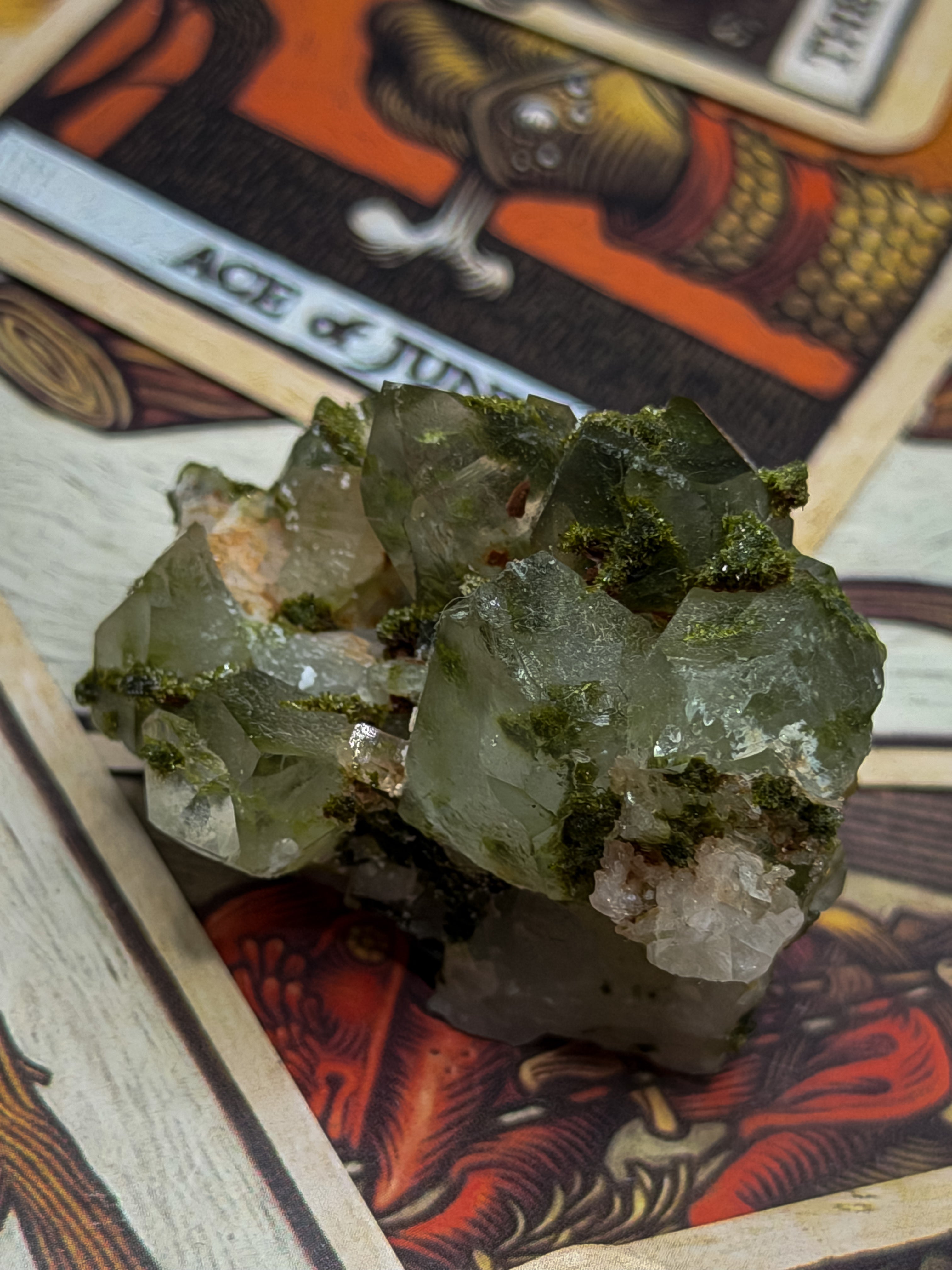 Forest Quartz Cluster