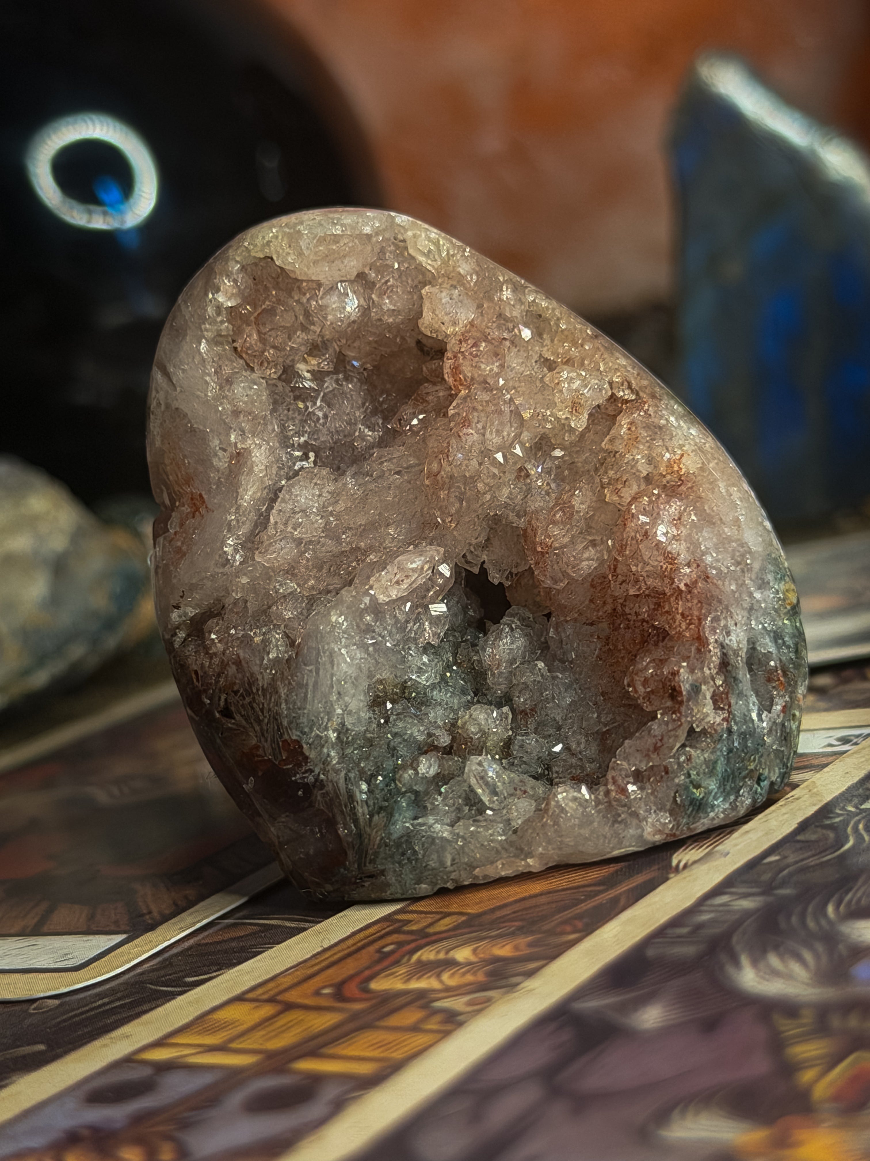 Pink Amethyst Mini Cave