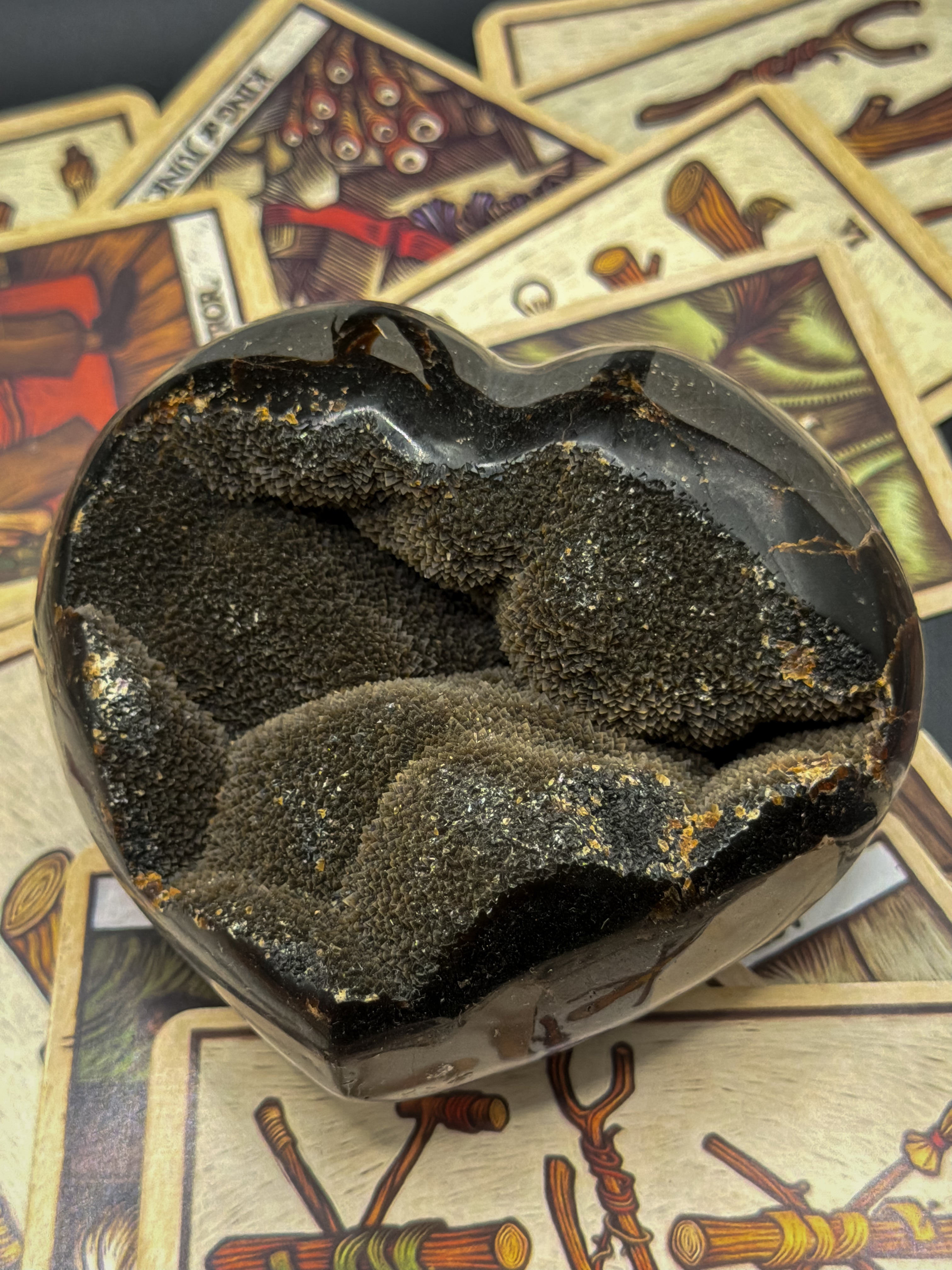 Septarian Heart