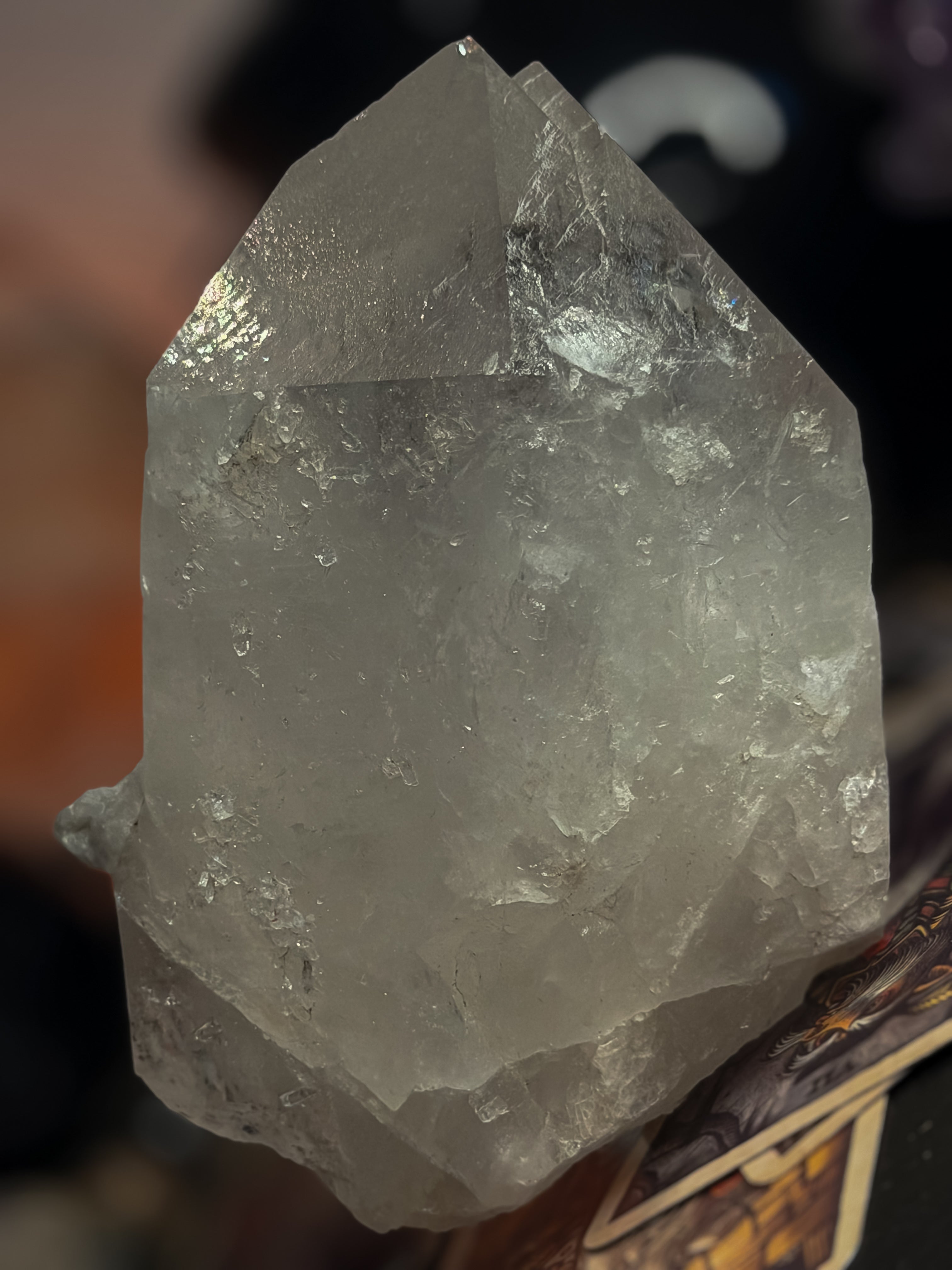 Large Clear Quartz Point