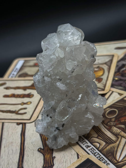 Apophyllite Cluster – detail view 2 of 2, Moonstone Hollow