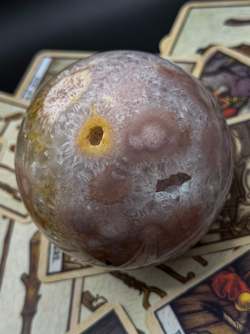 Blossom Amethyst Sphere