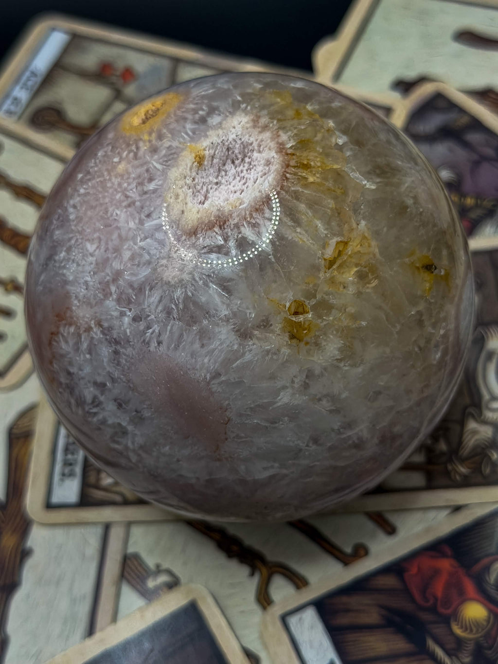 Blossom Amethyst Sphere