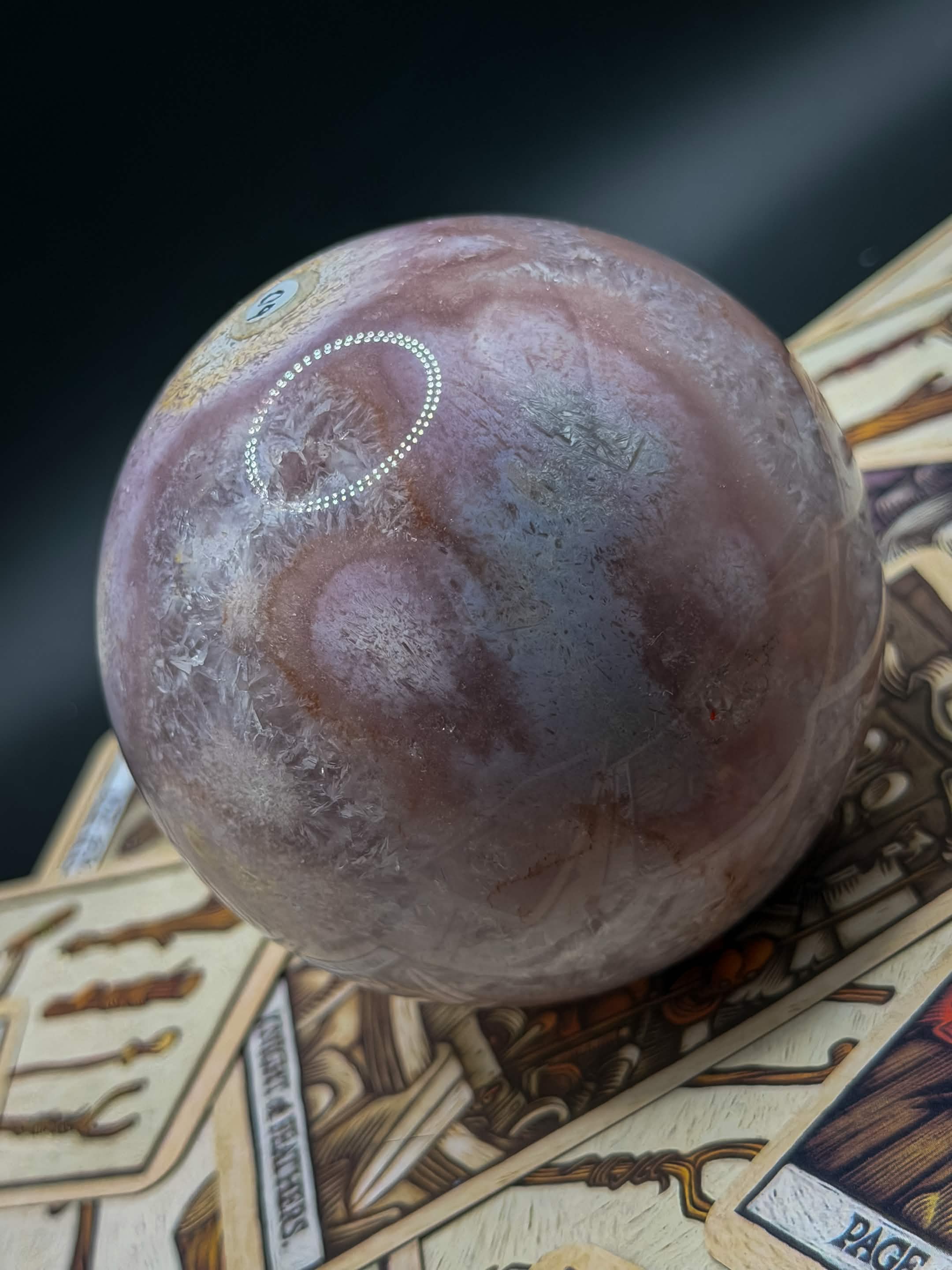 Blossom Amethyst Sphere
