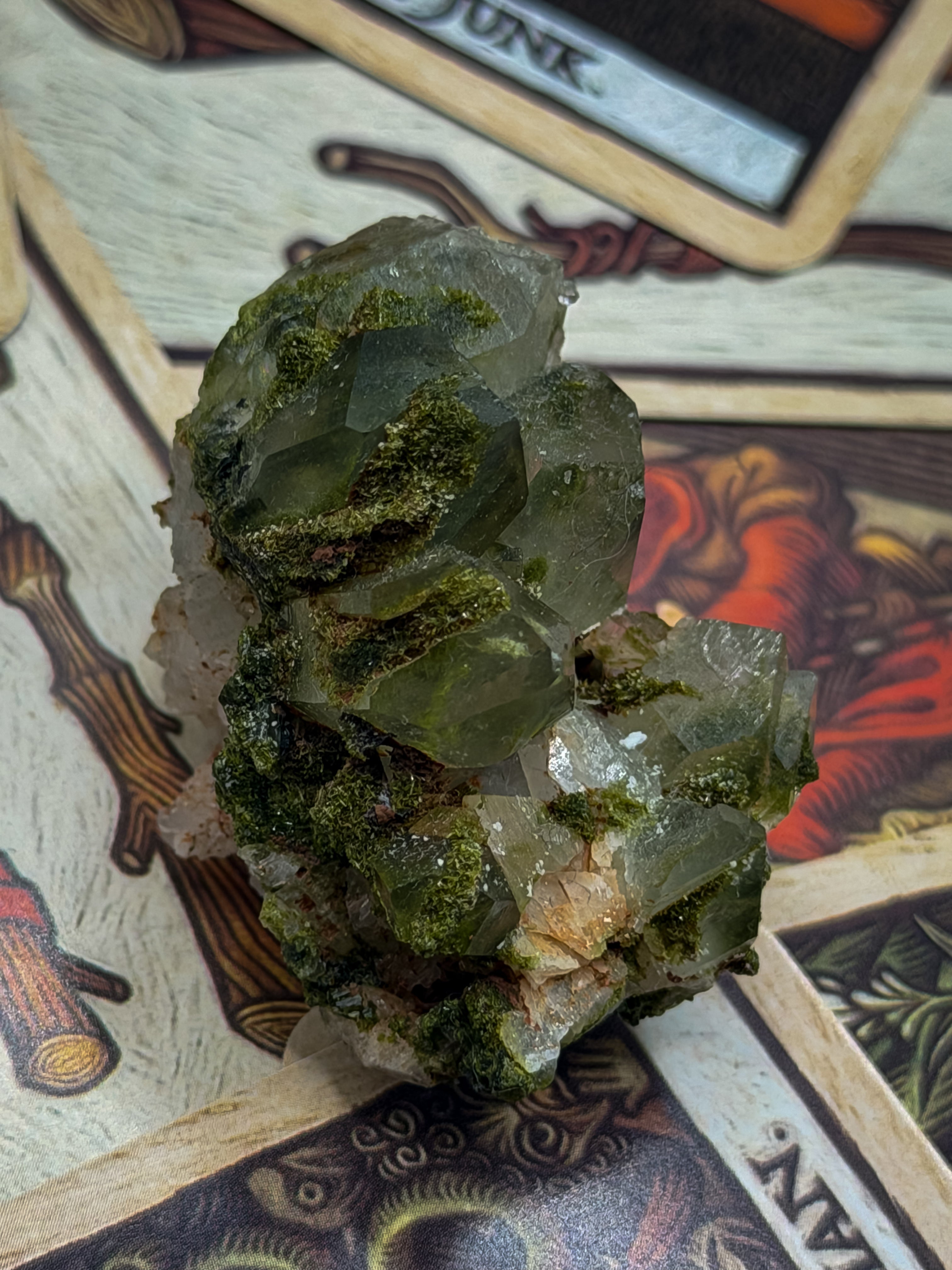 Forest Quartz Cluster