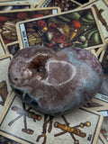 Pink Amethyst Heart