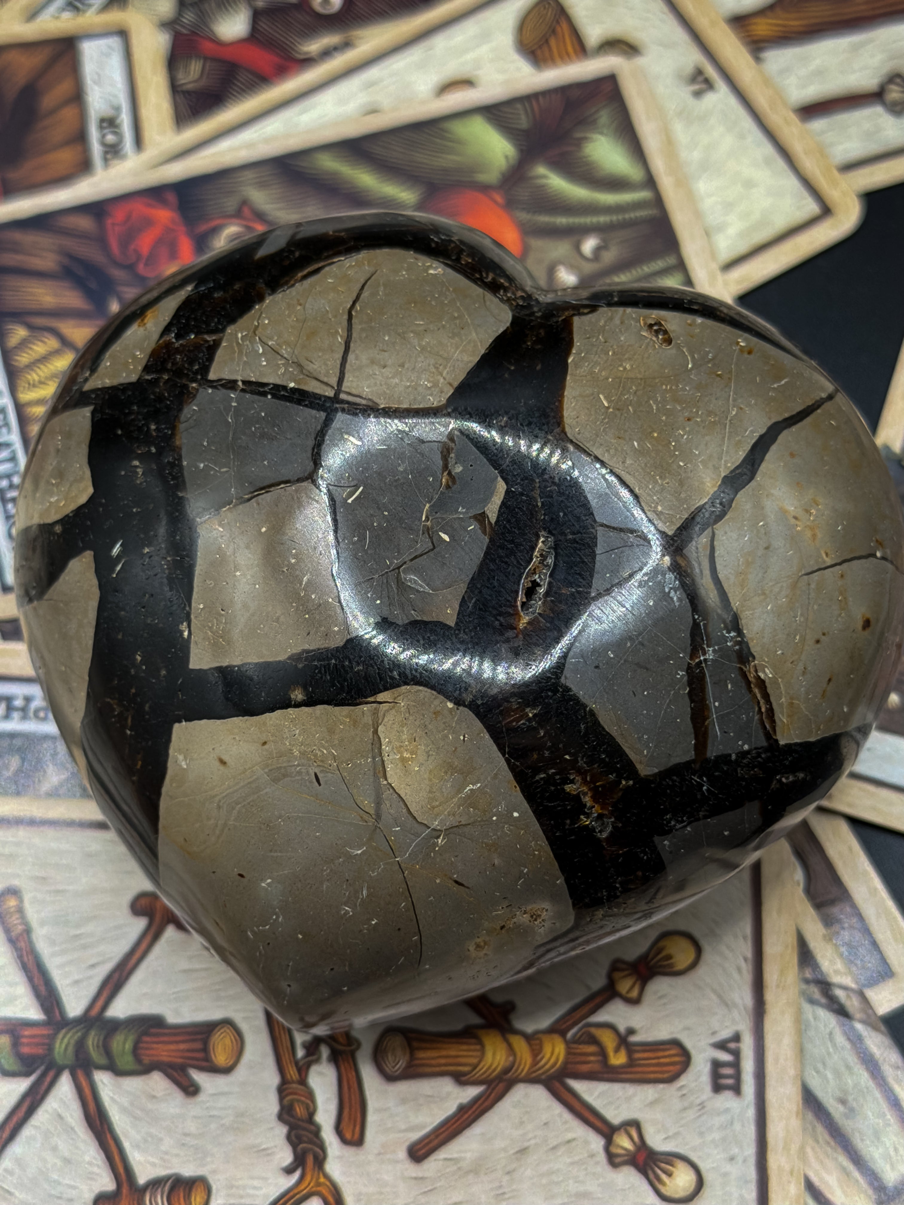 Septarian Heart