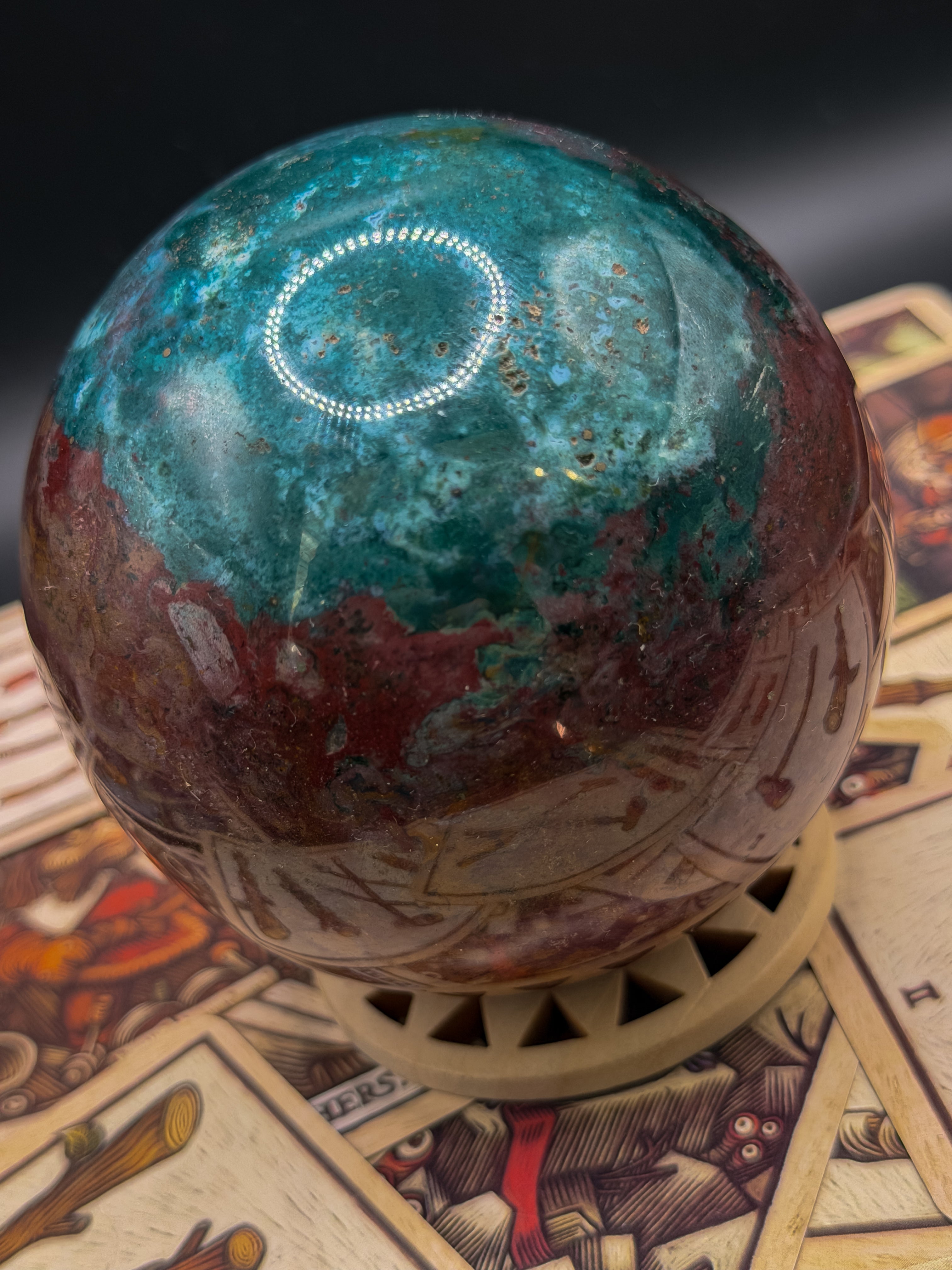 Ocean Jasper Sphere