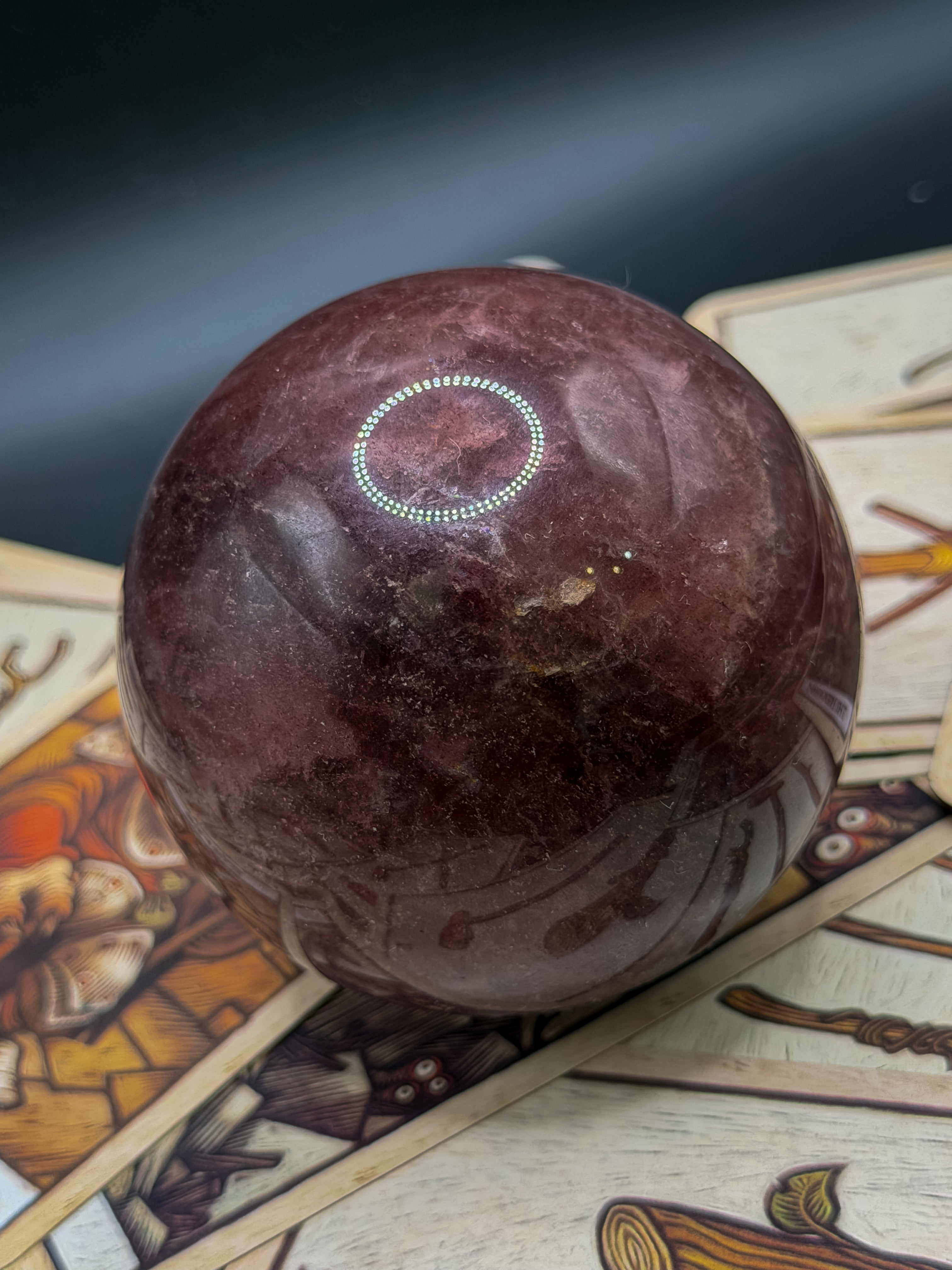 Strawberry Quartz Sphere