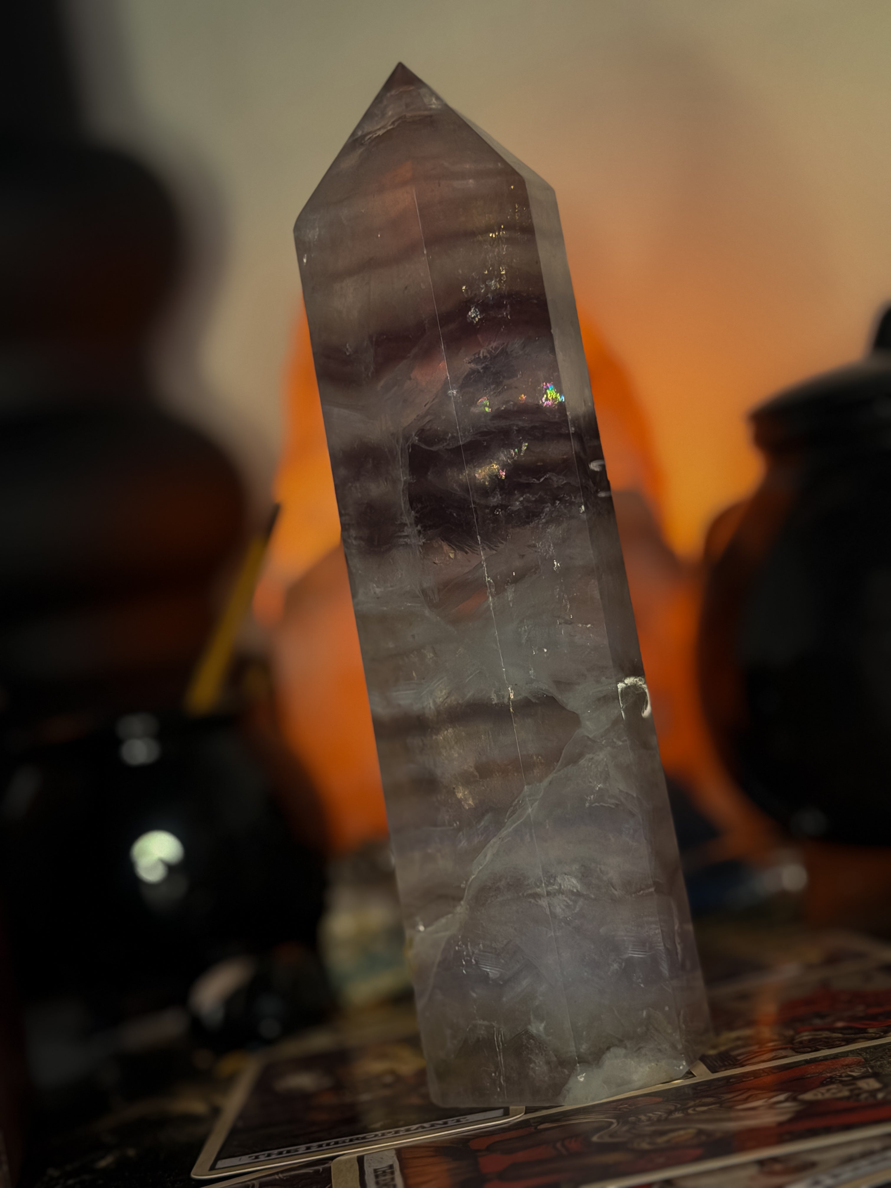 Banded Fluorite Tower