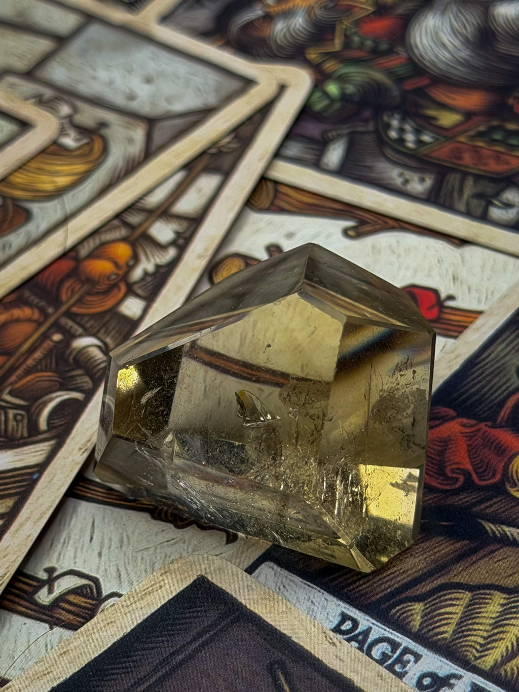 Golden Smoky Quartz Freeform