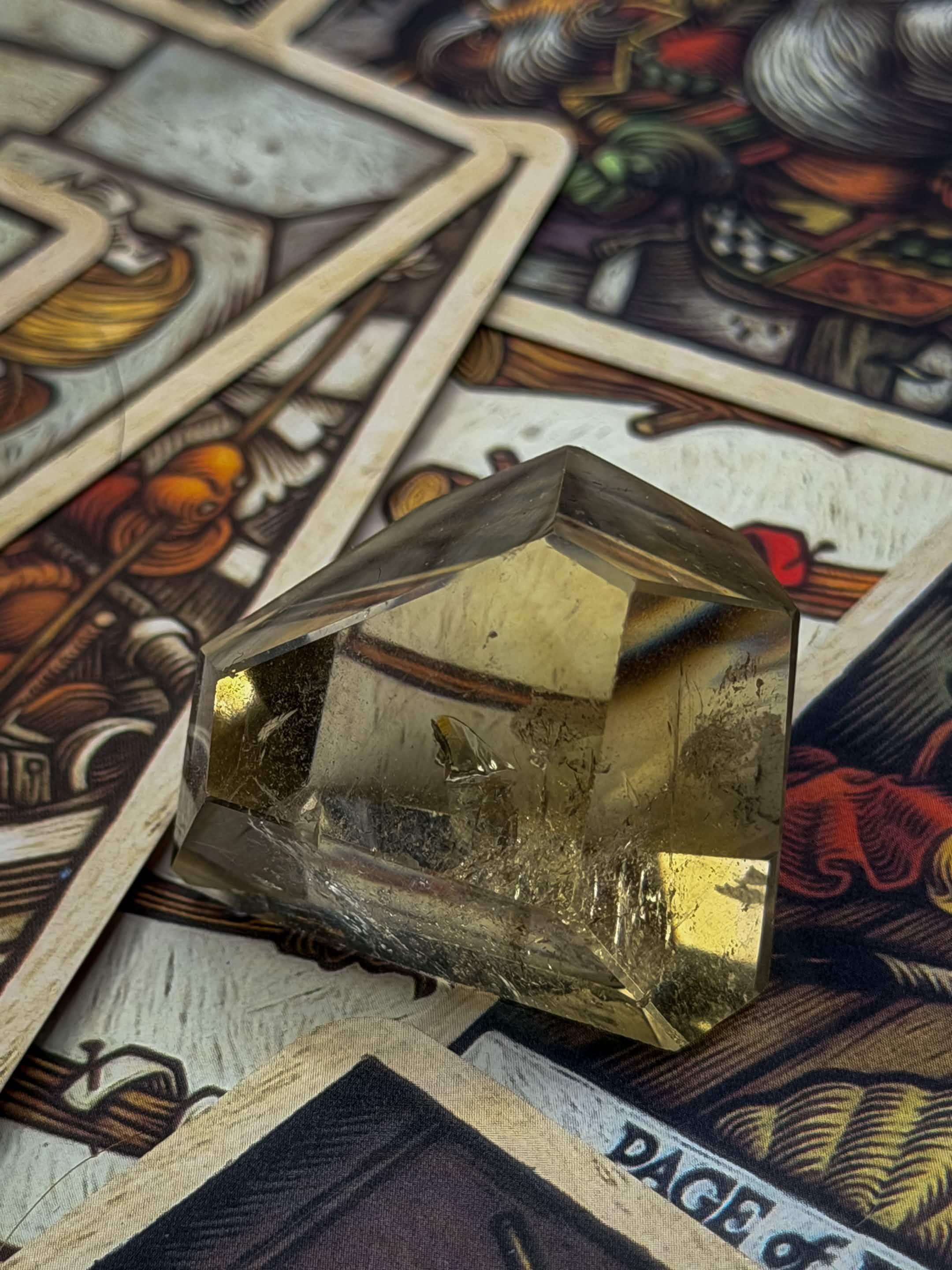 Golden Smoky Quartz Freeform