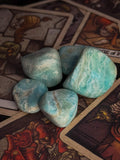 Blue Aragonite Tumblestone