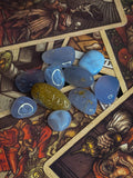 Blue Lace Agate Tumblestone