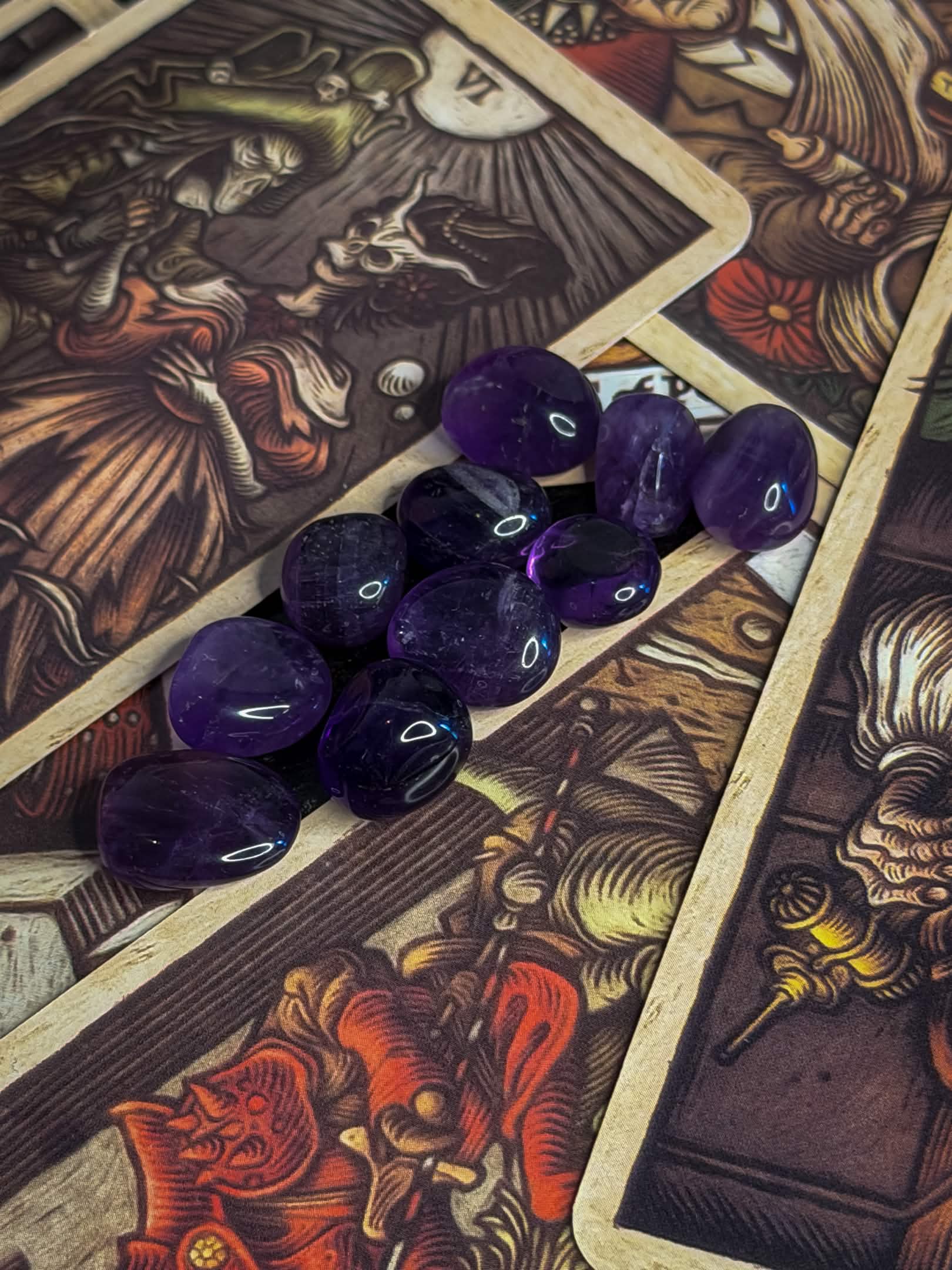 Amethyst Tumblestone Mini
