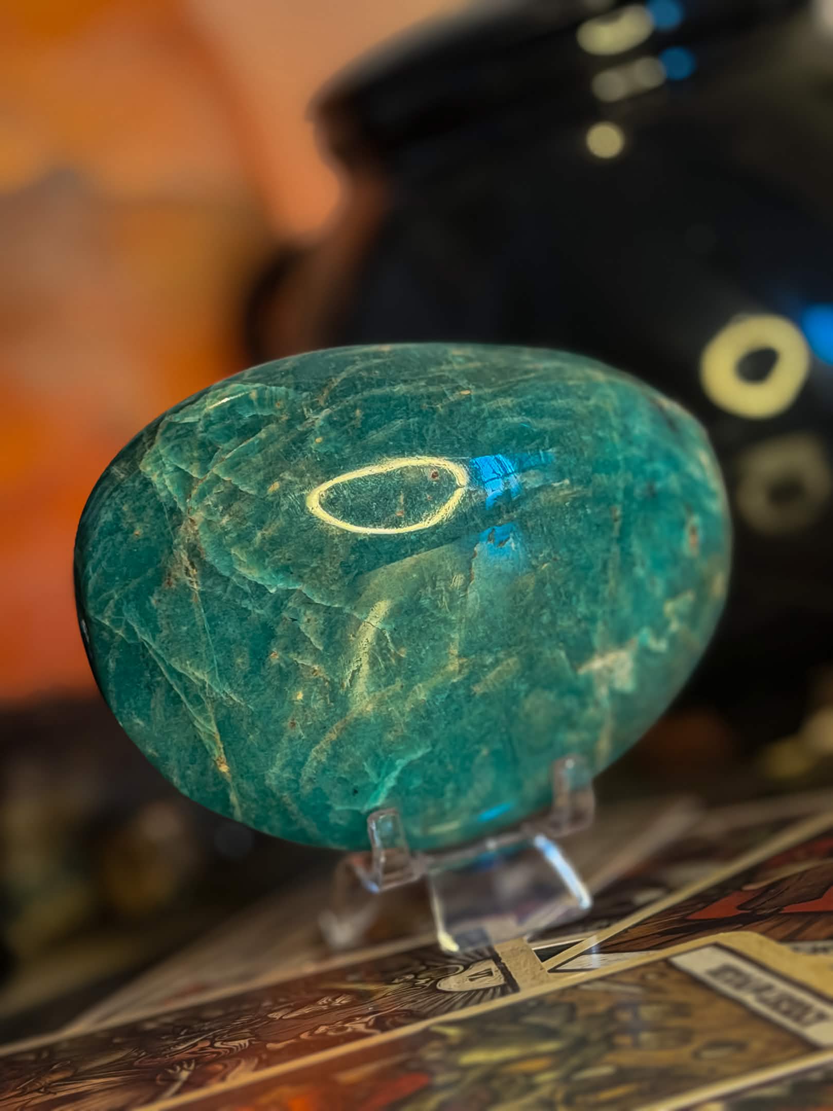 Amazonite Palmstone