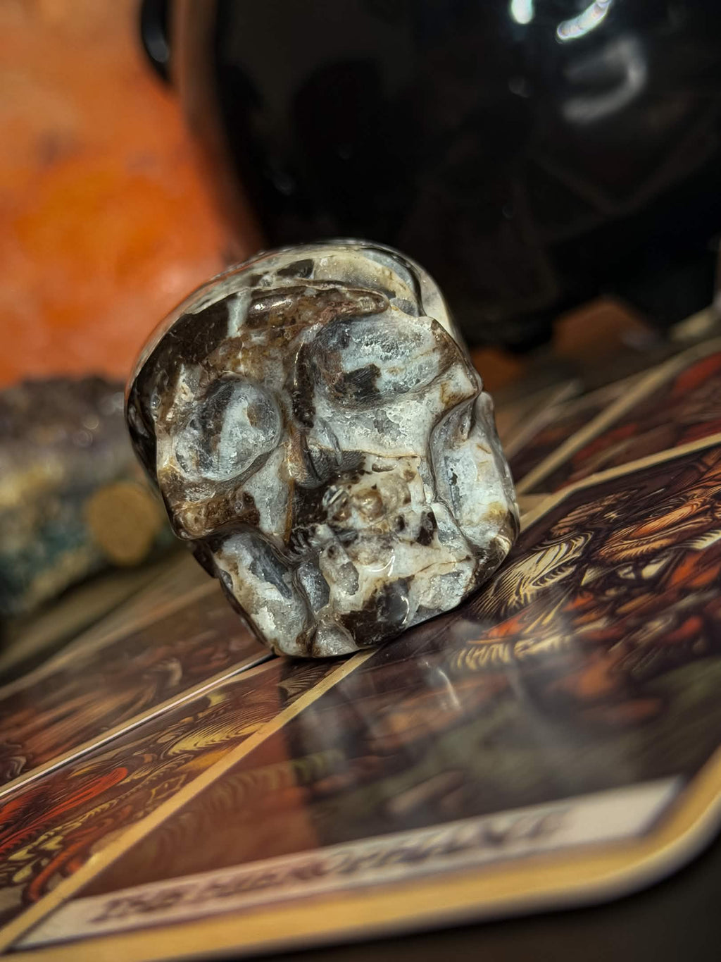 Sphalerite Skull