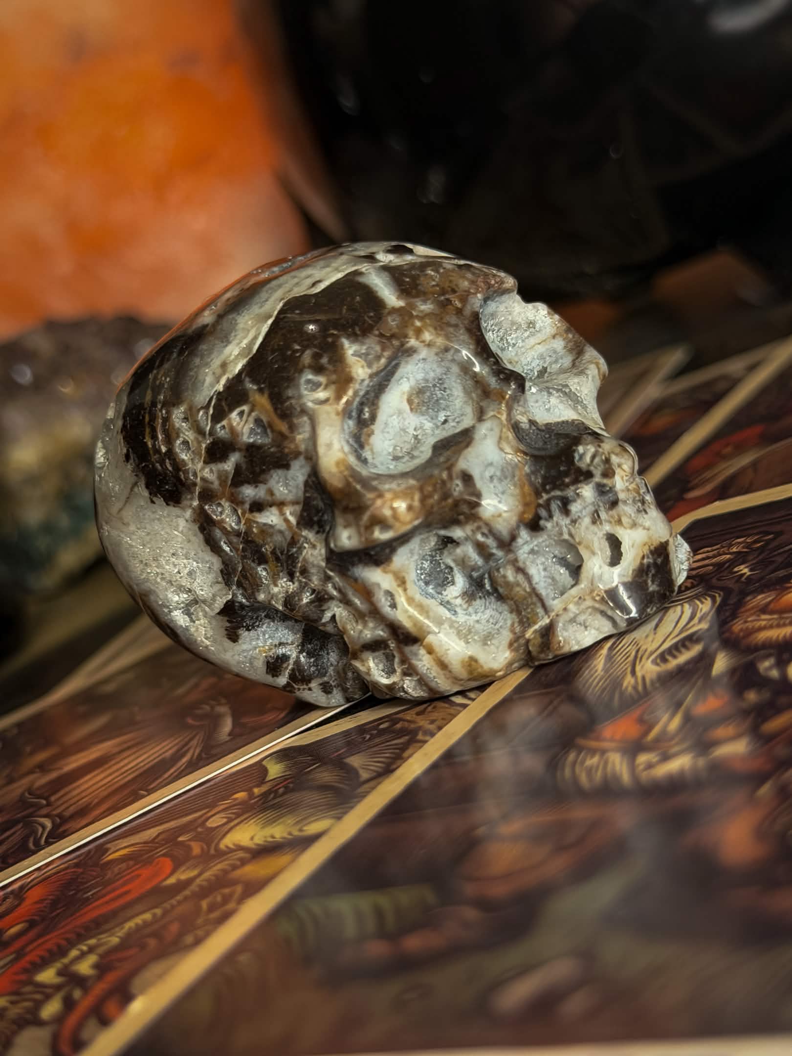 Sphalerite Skull