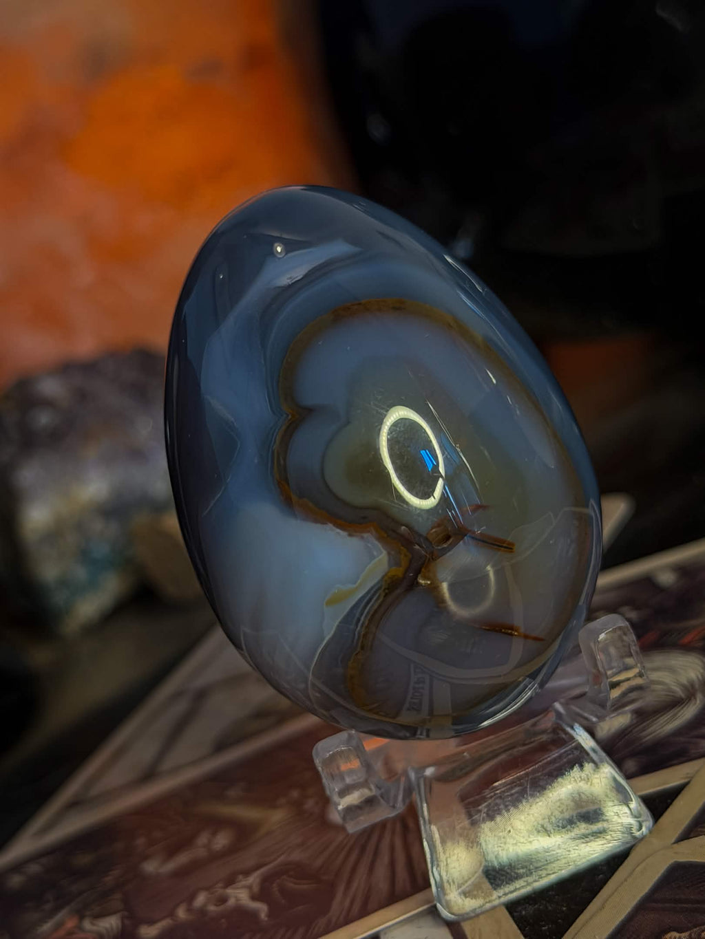 Banded Agate Egg