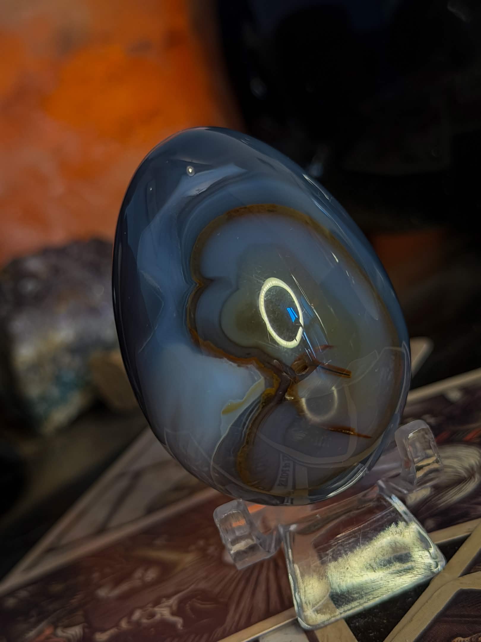 Banded Agate Egg