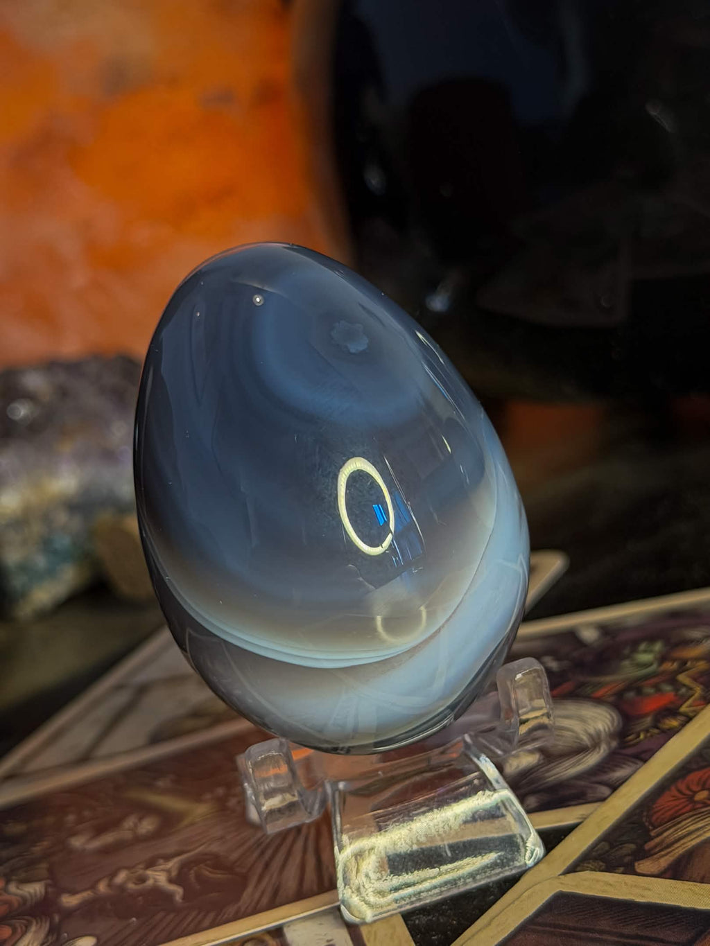 Banded Agate Egg