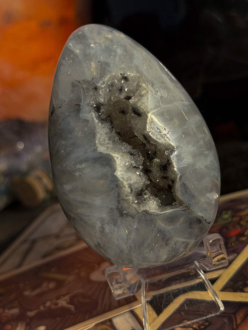 Agate Druzy Egg