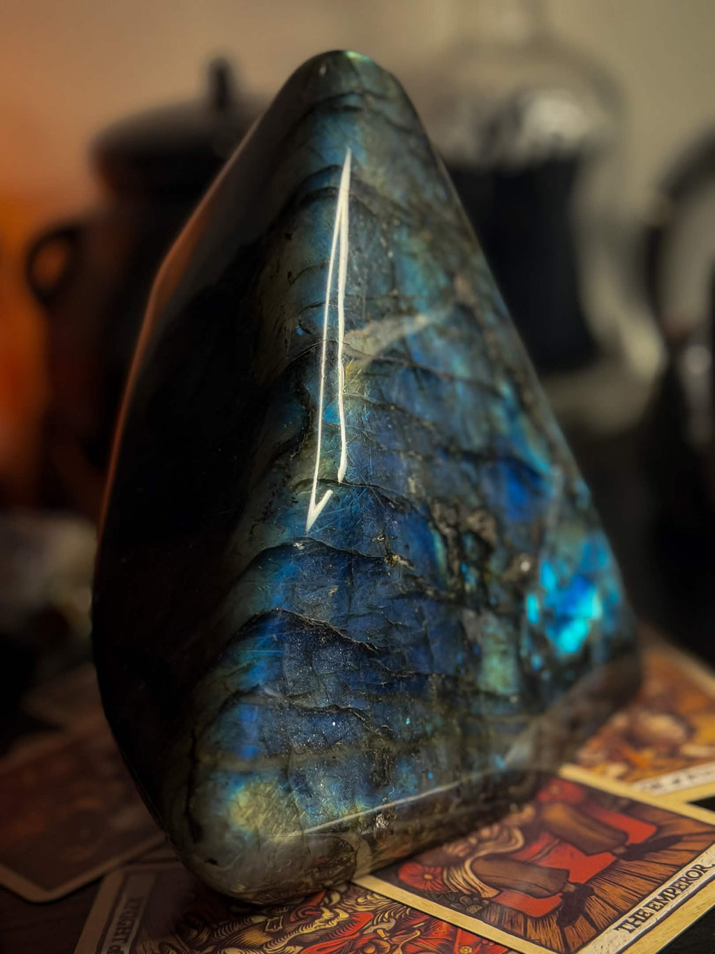 Large Flash Labradorite Freeform