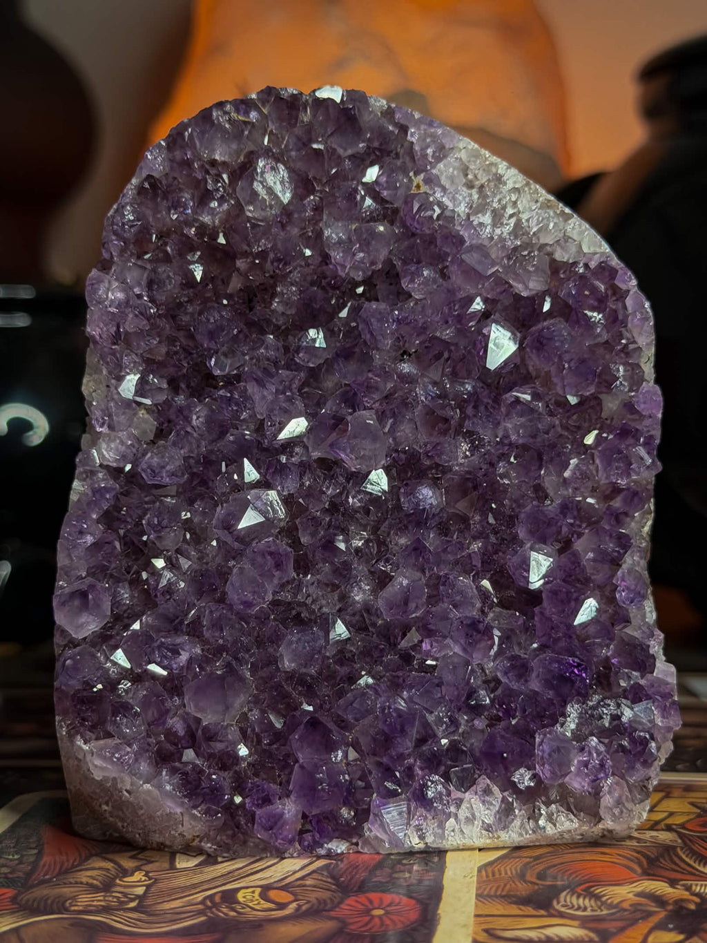Amethyst Druzy Freeform