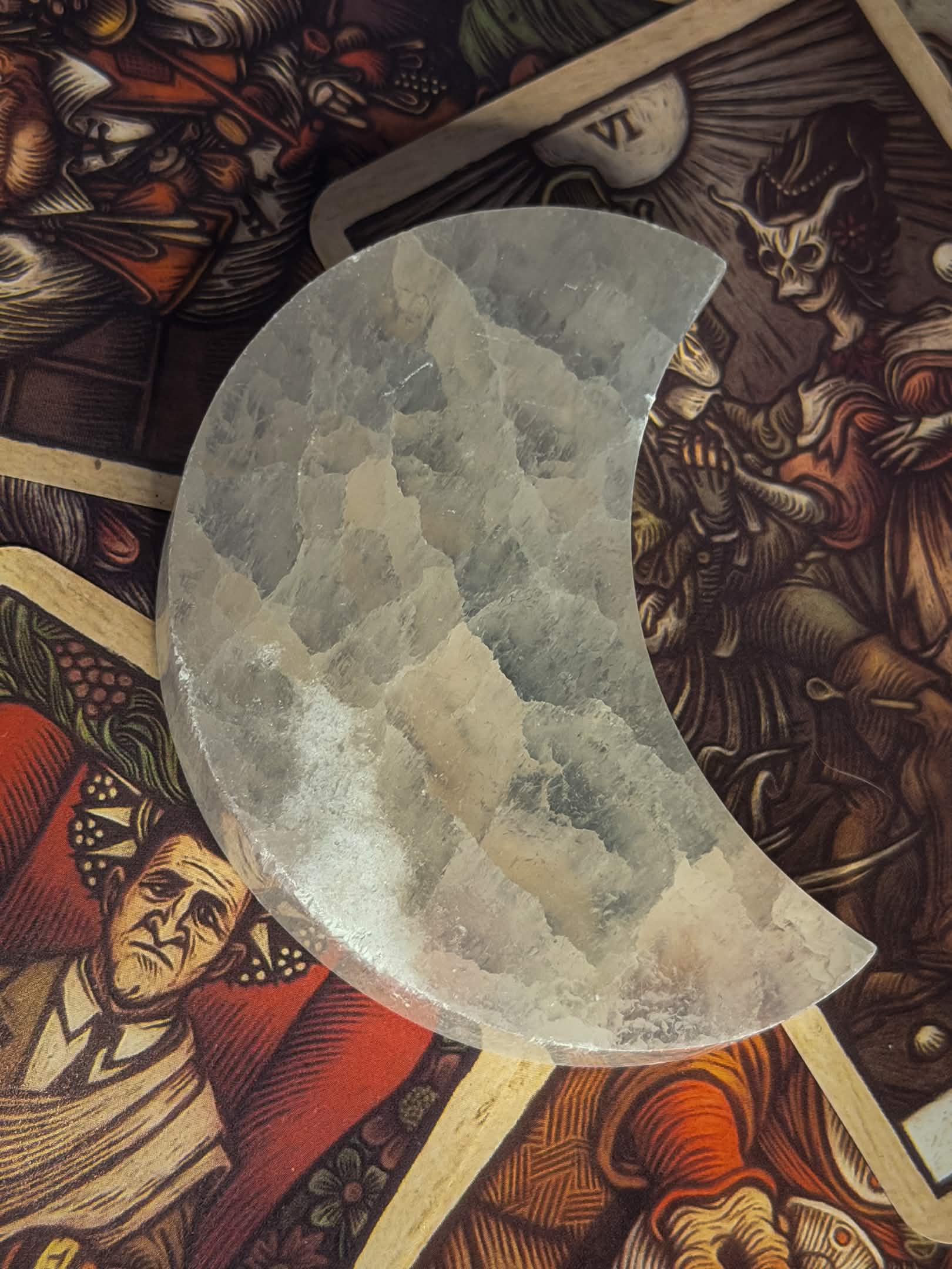 Selenite Moon