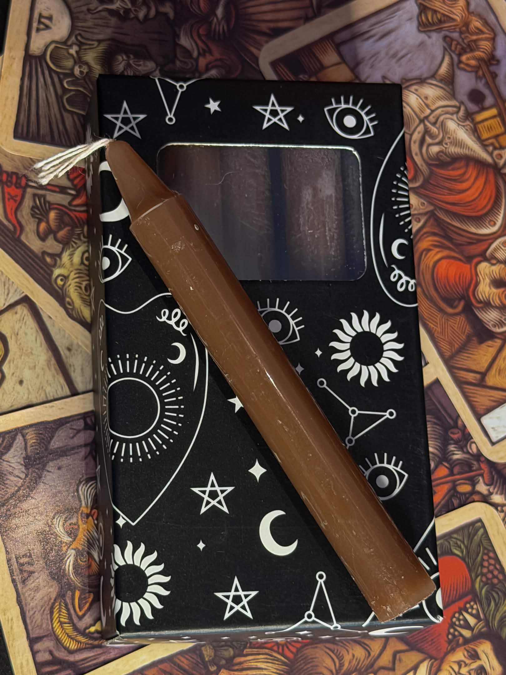 Brown Spell Candle