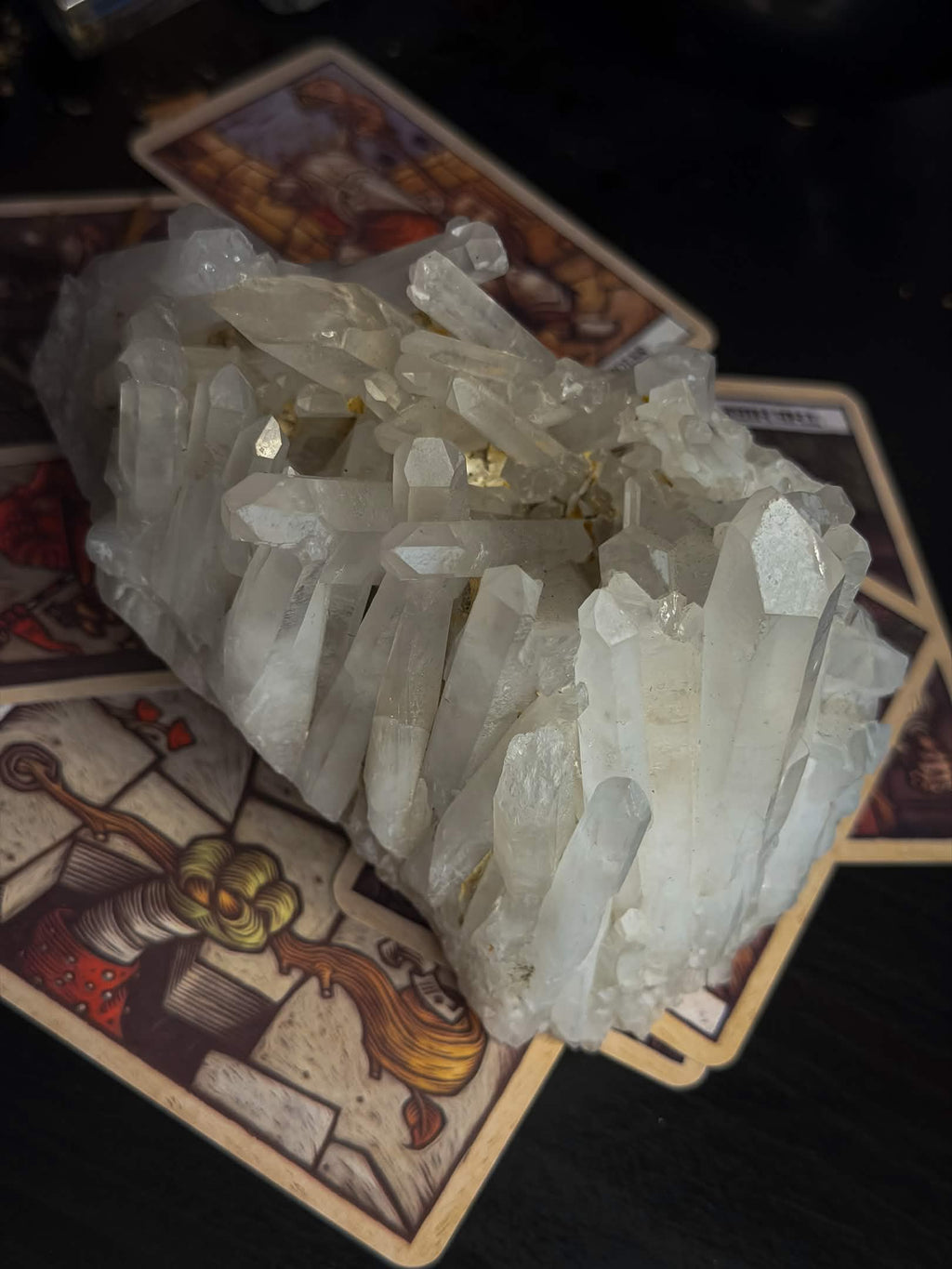 Clear Quartz Cluster