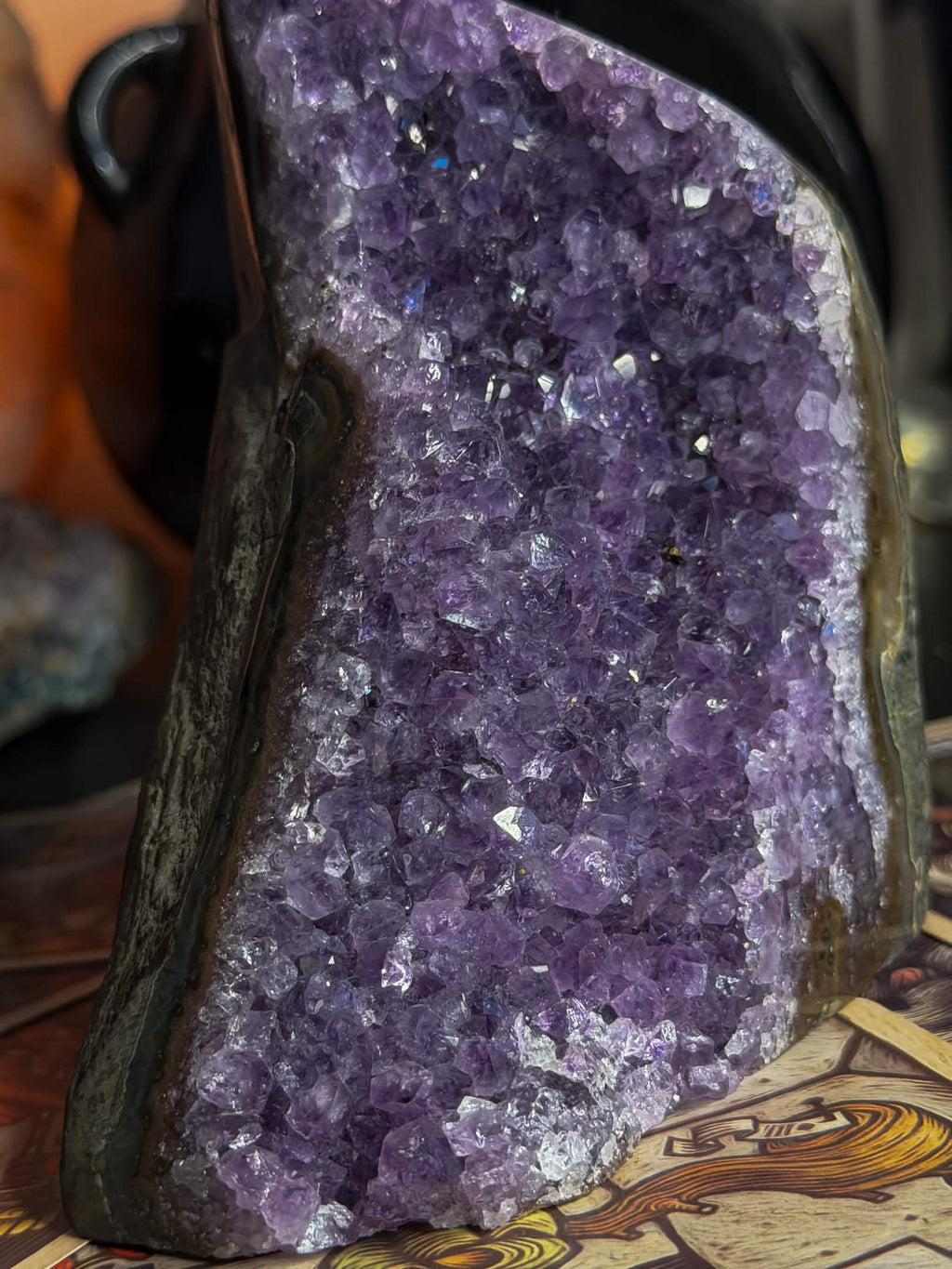Standing Amethyst Cluster
