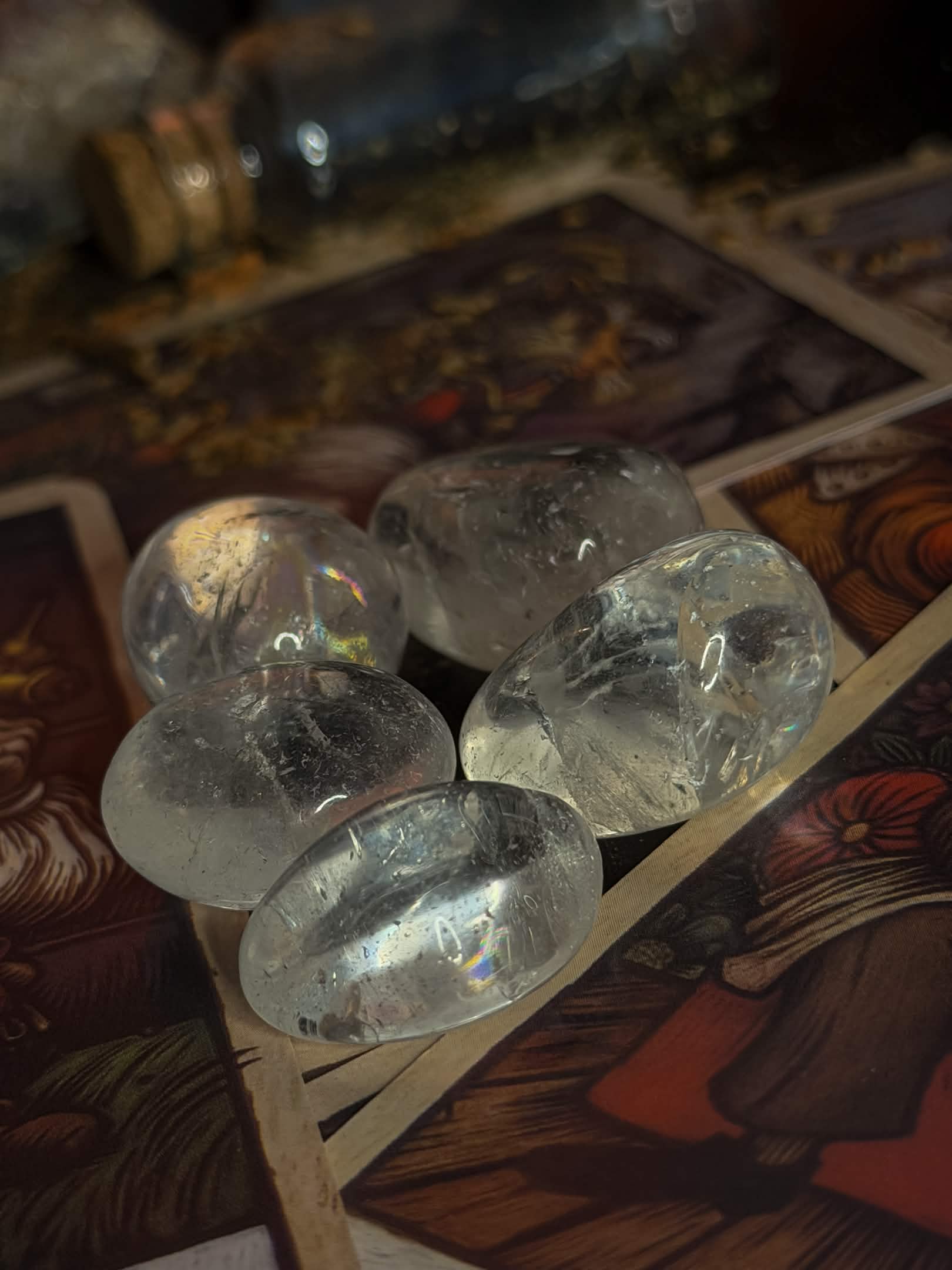 Clear Quartz Tumblestone