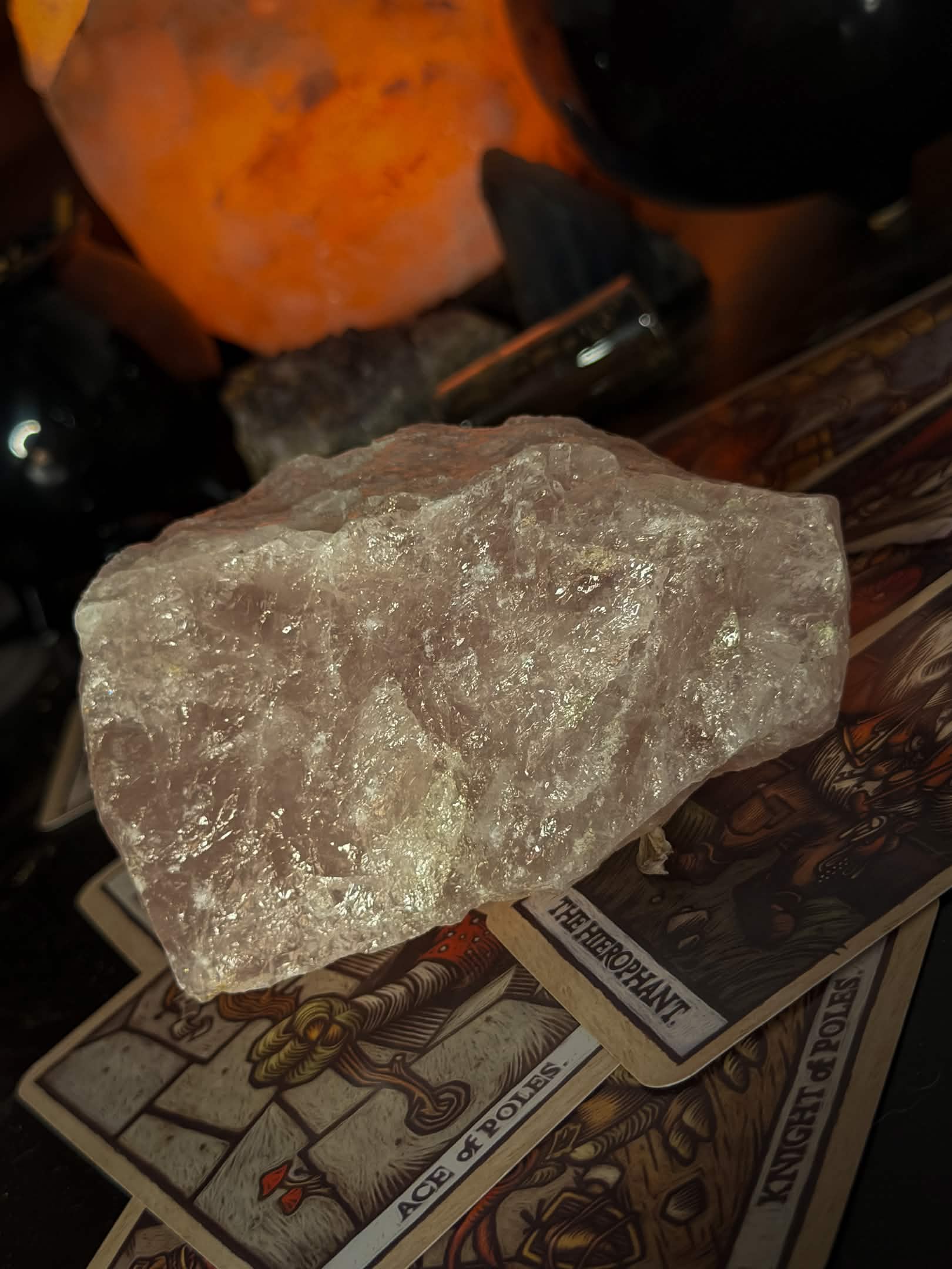 Rose Quartz Boulder