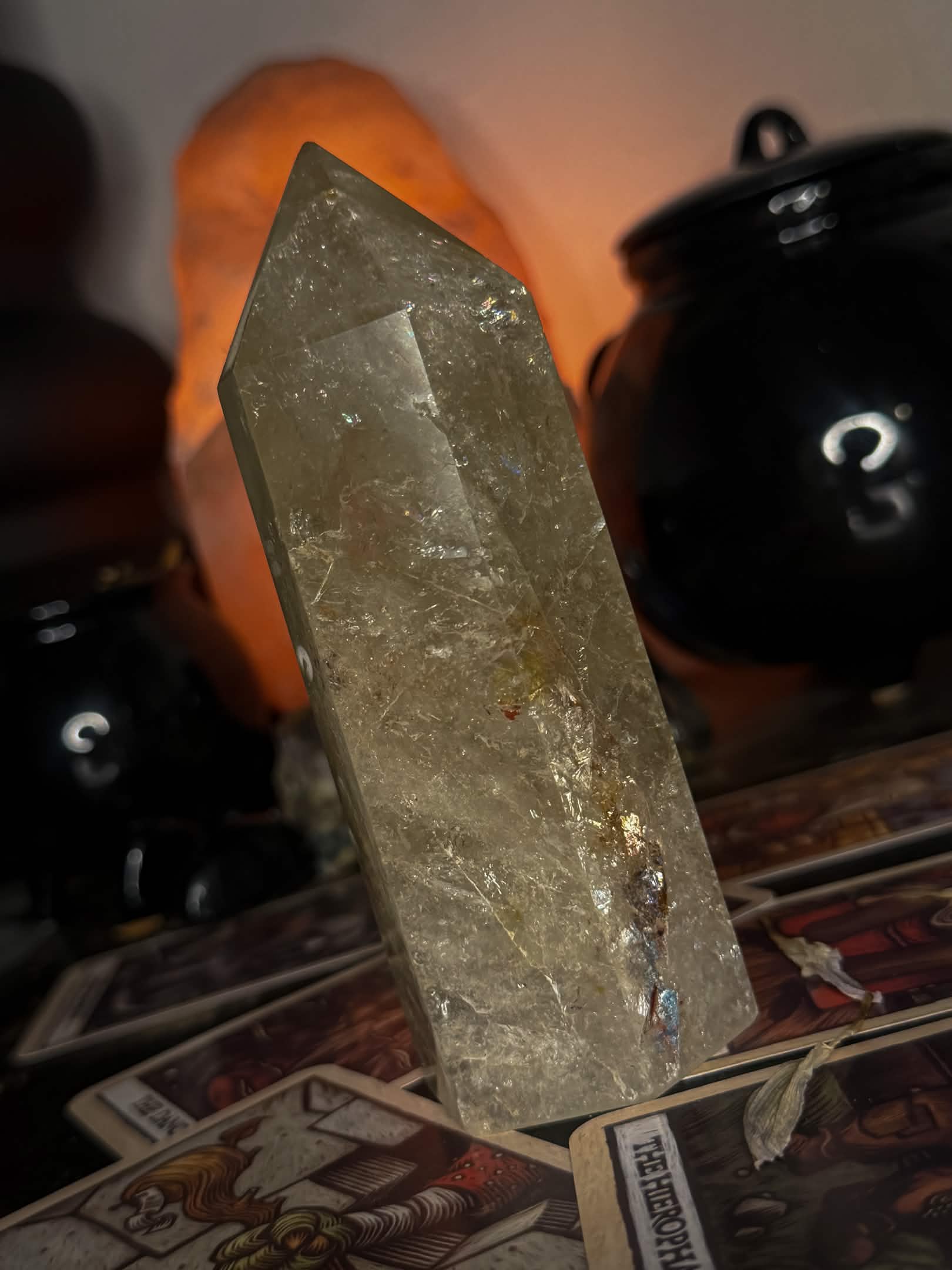 Smoky Quartz Tower
