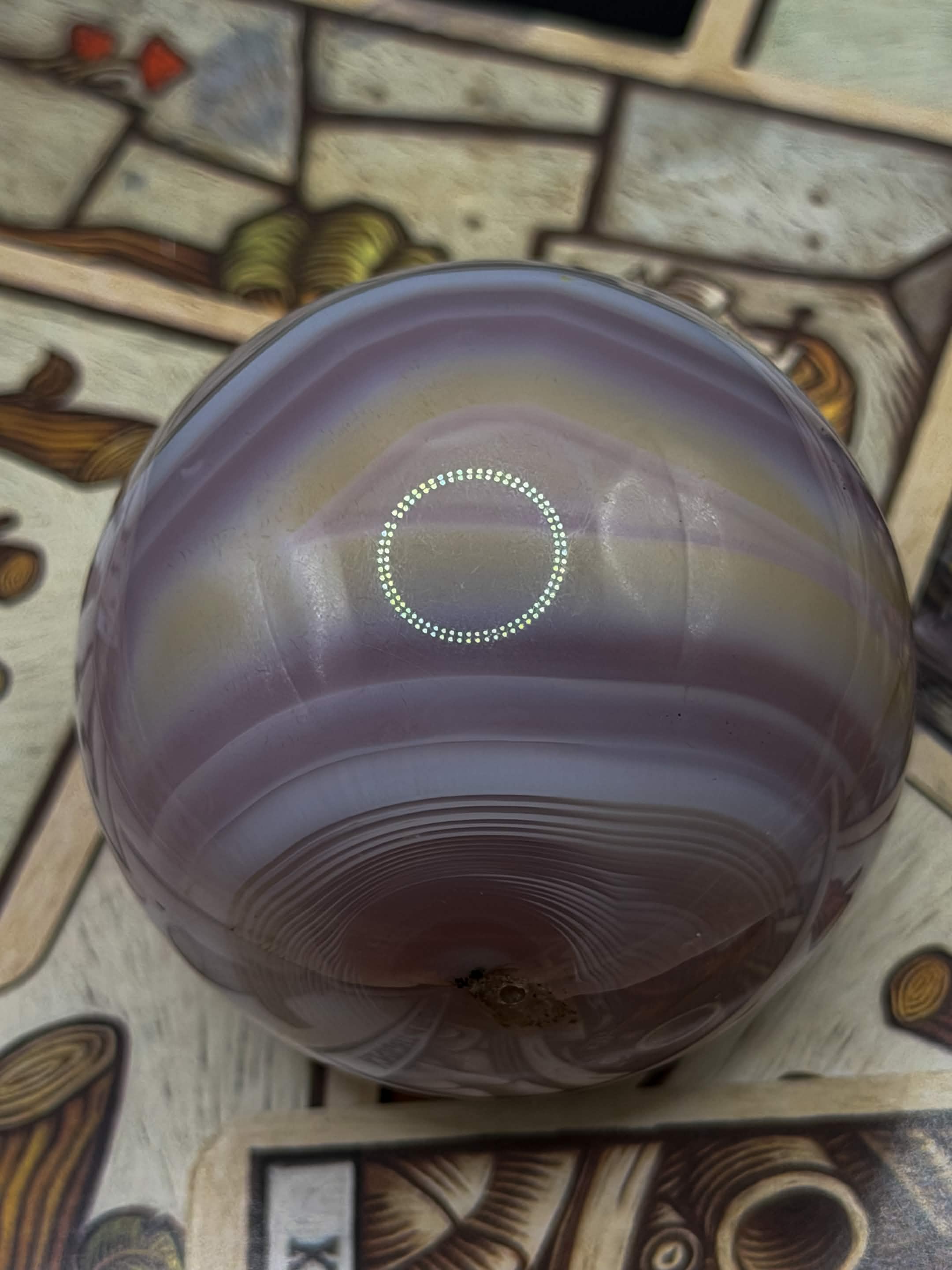 Jelly Agate Sphere