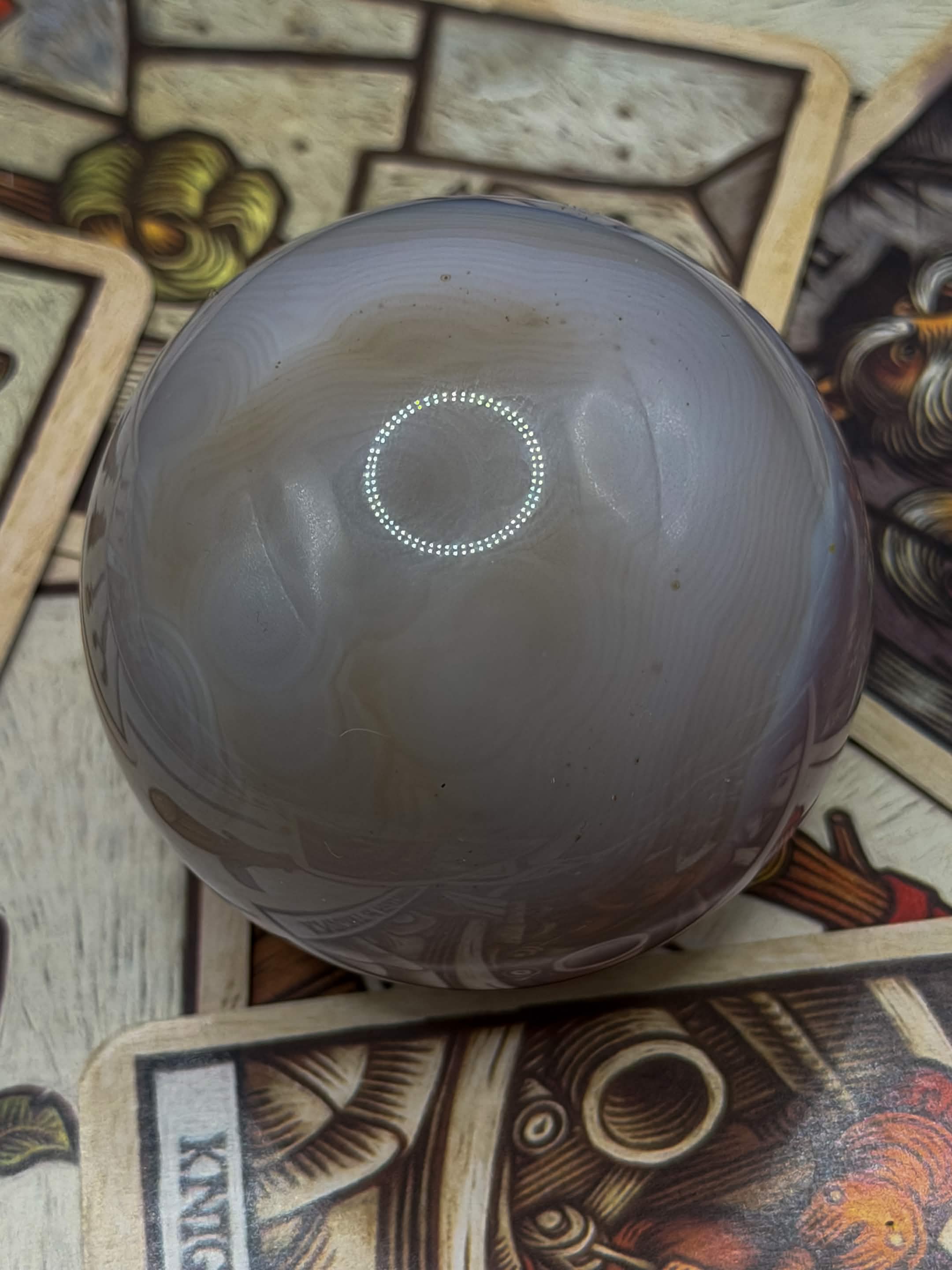 Jelly Agate Sphere